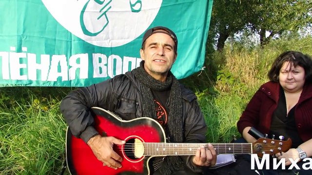 Любит народ своего президента