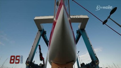 Vendée Globe 2016 : La remise à l'eau de Maître CoQ