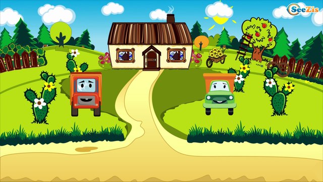 Детские Мультфильмы про Грузовик и его друзей - Приключения в Пустыне - Мультики про Машинки