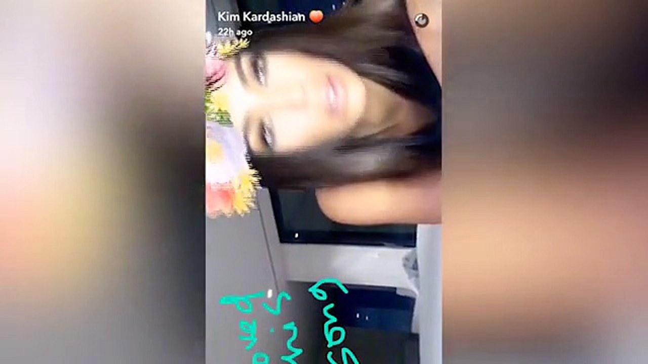 Kim Kardashian gets dolled up with the help of her glam squad