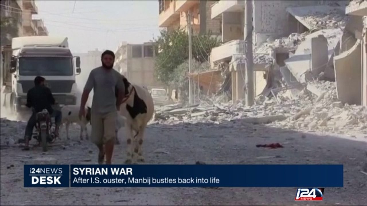 Syrian War : after I.S. ouster, Manbij bustles back into life