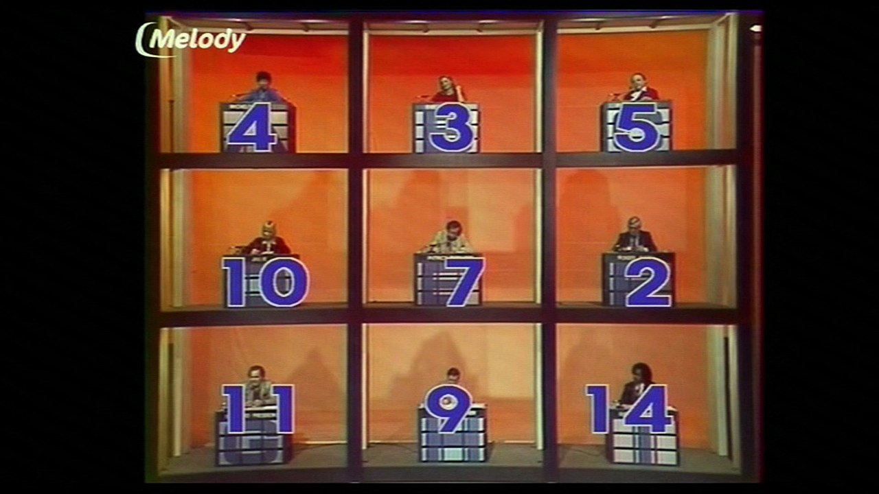 Micheline Dax et Roger Carel dans L'académie des 9 (1983, 3 sur 3)