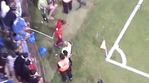 Incident entre un supporter corse et Lucas (Bastia-PSG)
