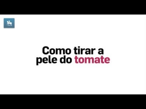 Como tirar a pele do tomate