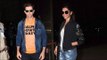 Hrithik Roshan & Deepika Padukone Leaving For IIFA Awards 2016 Madrid