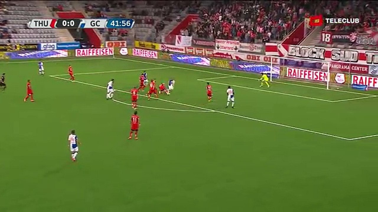 FC Thun 0:1 Grasshoppers (Swiss Super League 4. Runde 2016/2017 11.August 2016)