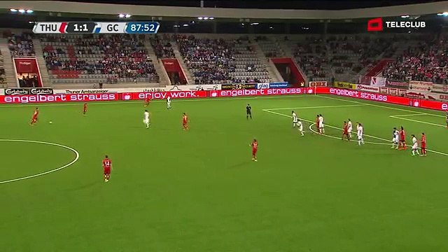 FC Thun 2:1 Grasshoppers (Swiss Super League 4. Runde 2016/2017 11.August 2016)