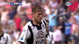 Paul Gladon Missed Penalty HD - Heracles 3-1 Willem II - 14.08.2016