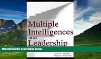 READ FREE FULL  Multiple Intelligences and Leadership (Organization and Management Series)