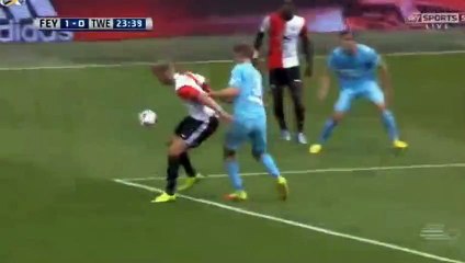 Jens Toornstra Goal HD - Feyenoord 1-0 FC Twente 14.08.2016