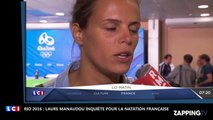 JO de Rio 2016 : Laure Manaudou très inquiète pour l’avenir de la natation française (Vidéo)