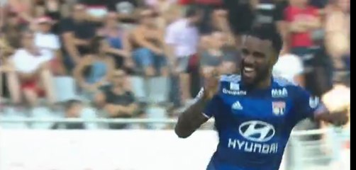 Alexandre Lacazette second Goal - Nancy 0-2 Lyon - 14-08-2016