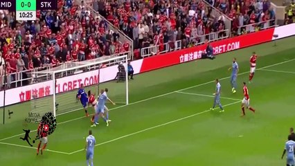 اهداف مباراة ميدلسبره وستوك سيتي 1-1 [كاملة] الدوري الانجليزي 2016-2017 [13-8-2016] HD