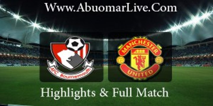 هدف مانشستر يونايتد الأول عن طريق خوان ماتا في مرمى بورنموث