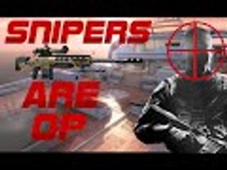 SNIPERS ARE OP! Black Ops 2