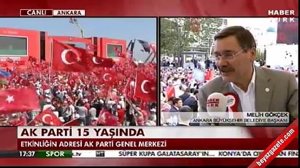 Melih Gökçek: Dün enteresan bir olay oldu