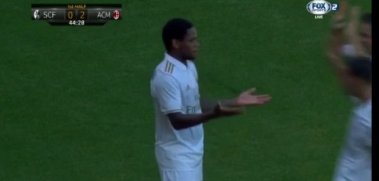 0-2 Luis Adriano Goal - Freibourg 0-2 AC Milan - 14-08-2016