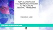 Big Deals  Applications of Item Response Theory To Practical Testing Problems  Best Seller Books