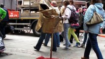 The Floating and Levitating Man. TRICK REVEALED !!! London. Street Performer