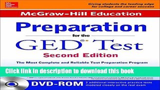 [PDF] McGraw-Hill Education Preparation for the GED Test with DVD-ROM Full Online