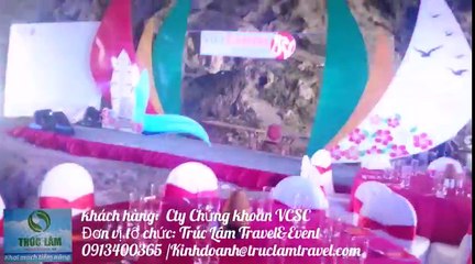 Tổ chức gala Tại Hàng Trống trên Vịnh Hạ Long