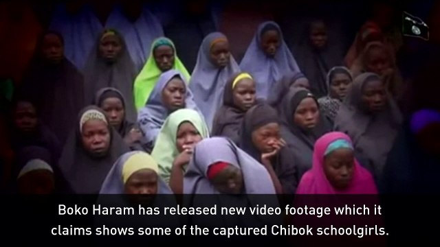 Boko Haram releases new video footage of kidnapped girls