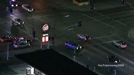 Los Angeles Police Chase (July 11, 2016) KNBC - KCAL