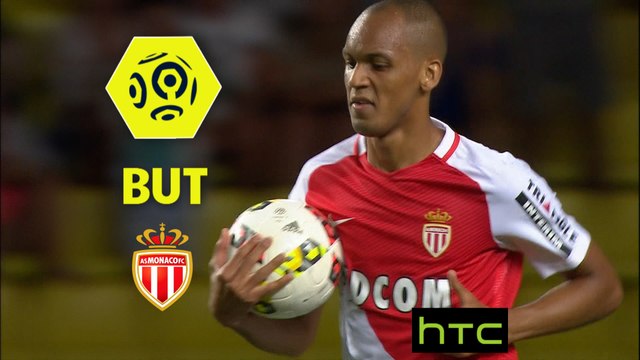 But FABINHO (71ème pen) / AS Monaco - EA Guingamp - (2-2) - (ASM-EAG) / 2016-17