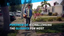 Pokémon Go challenges Rio Games for popularity