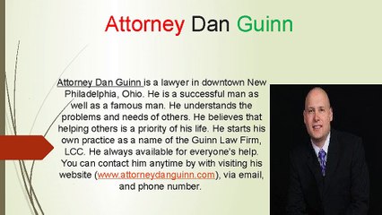 Attorney Dan Guinn New Philadelphia Ohio