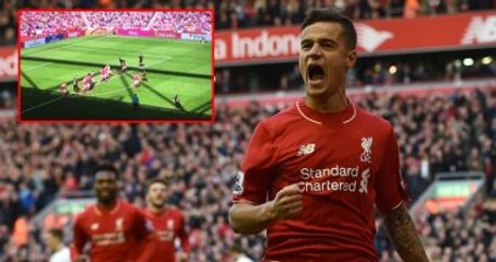 Liverpool'lu Coutinho, Arsenal'e Serbest Vuruştan Harika Bir Gol Attı