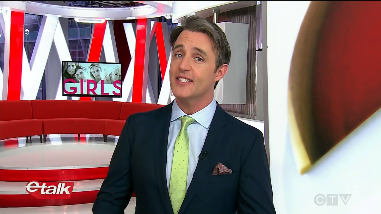 Andrew Rannells interview 2016 + Lena Dunham with ETALK - Girls season 6