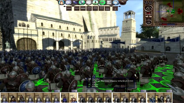 Third Age Total War Battle of Minas Tirith - Patch 3.0 Custom Settlements