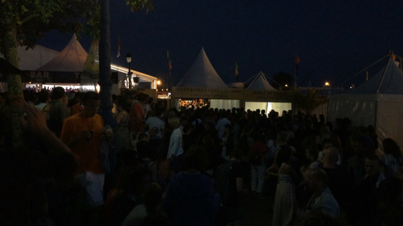 Ambiance de feu au Red Bull boom bus vs Bagad de Lorient