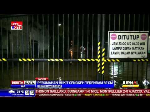 Banjir di Cimanggis Belum Surut