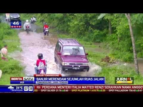Banjir Rendam Sejumlah Jalan di Temanggung