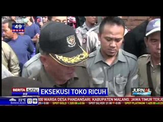Eksekusi Toko di Bandung Berlangsung Ricuh