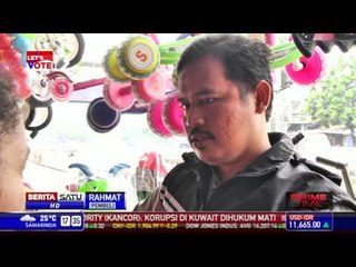 Pedagang Pasar Gembrong Kembali ke Trotoar