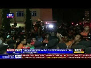 Laga Putera Samarinda Melawan Persepam Madura Diwarnai Ricuh