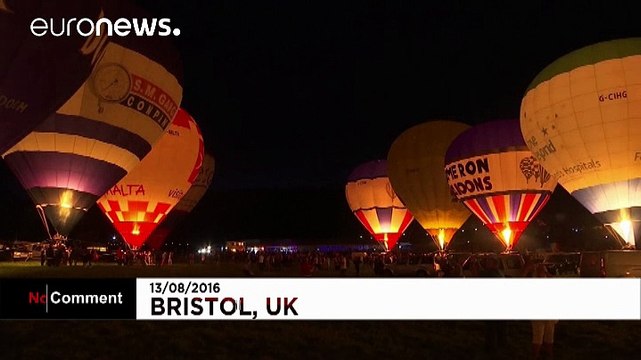 UK Balloon Festival - Europe's largest hot air balloon festival held