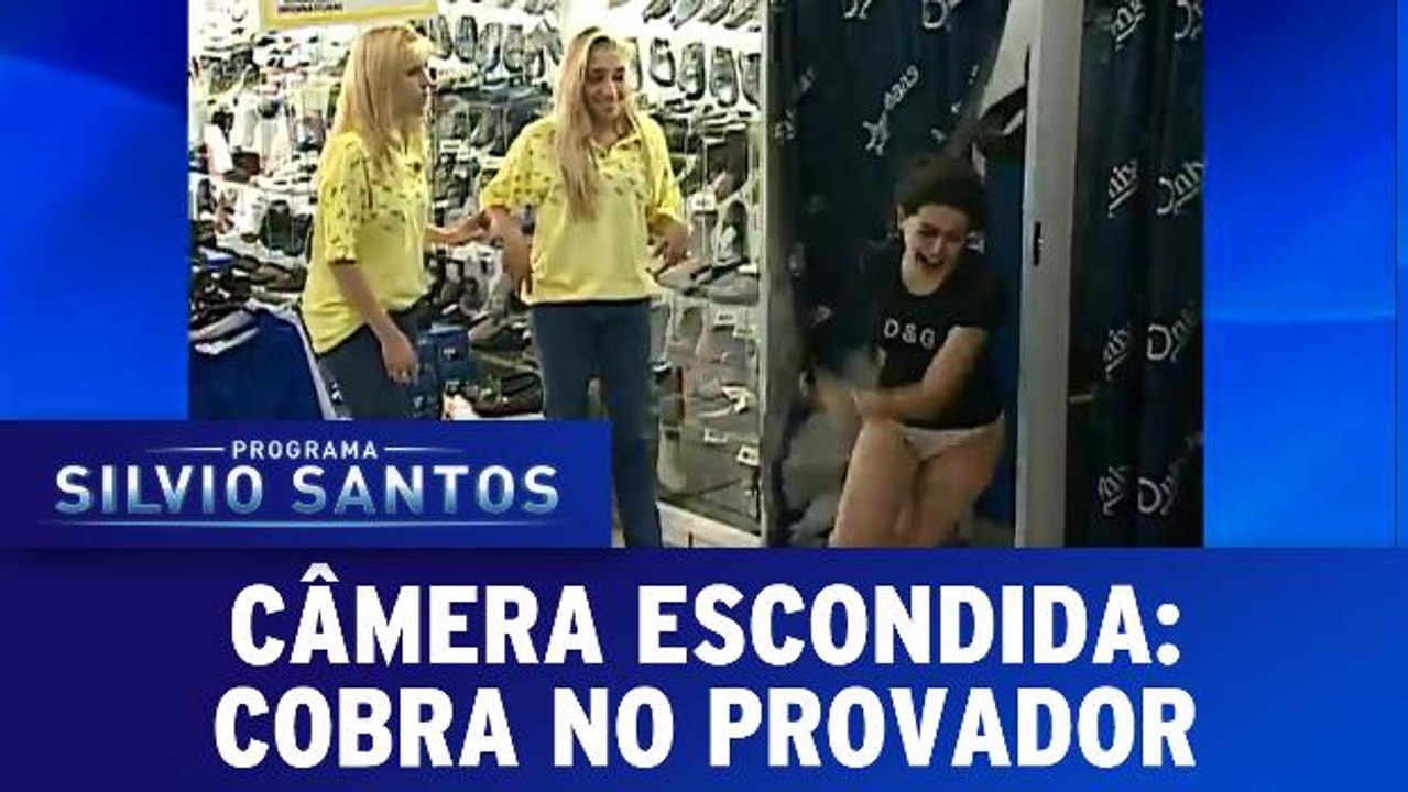 Câmera Escondida 14.08.16 - Cobra no Provador