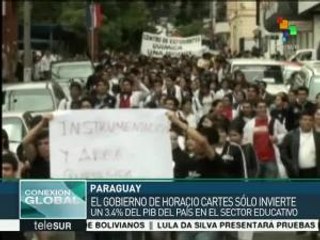Paraguay, entre los países de AL que menos invierte en educación
