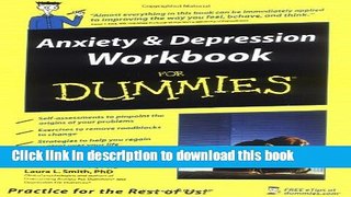 [Popular] Anxiety and Depression Workbook For Dummies Hardcover Collection