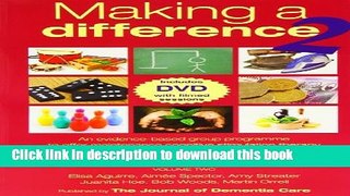 [Popular] Making a Difference 2: Volume Two: An Evidence-based Group Programme to Offer