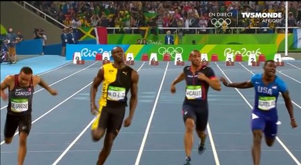 USAIN BOLT toujours plus rapide Champion 100M