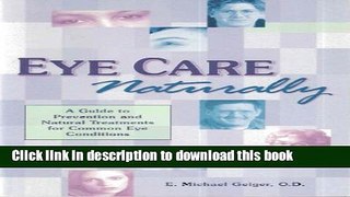 [Popular] Eye Care Naturally Paperback Collection