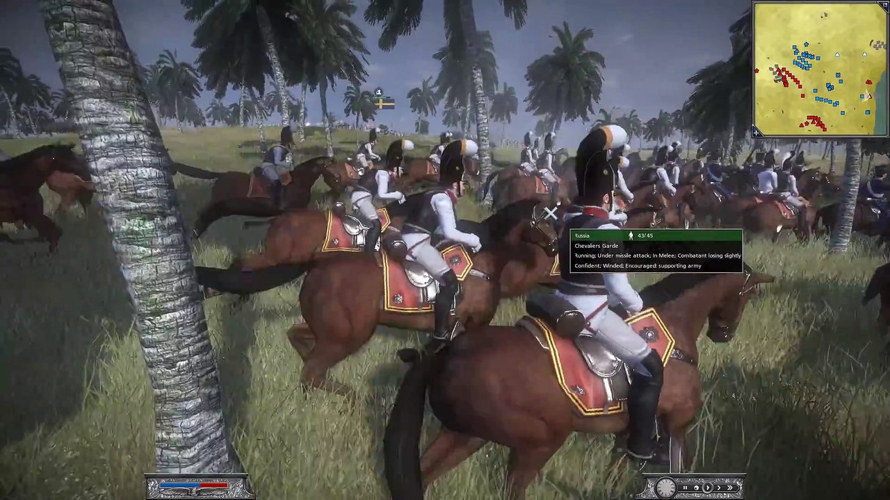 RUSSIAN BAYONET CHARGE - Napoleon Total War Gameplay