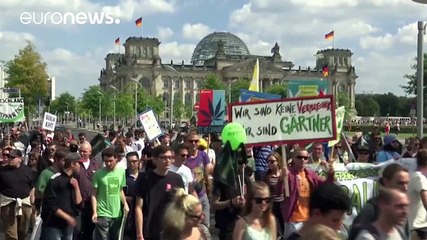 Marijuana legalizada: o pedido da 20a manifestação anual na Alemanha