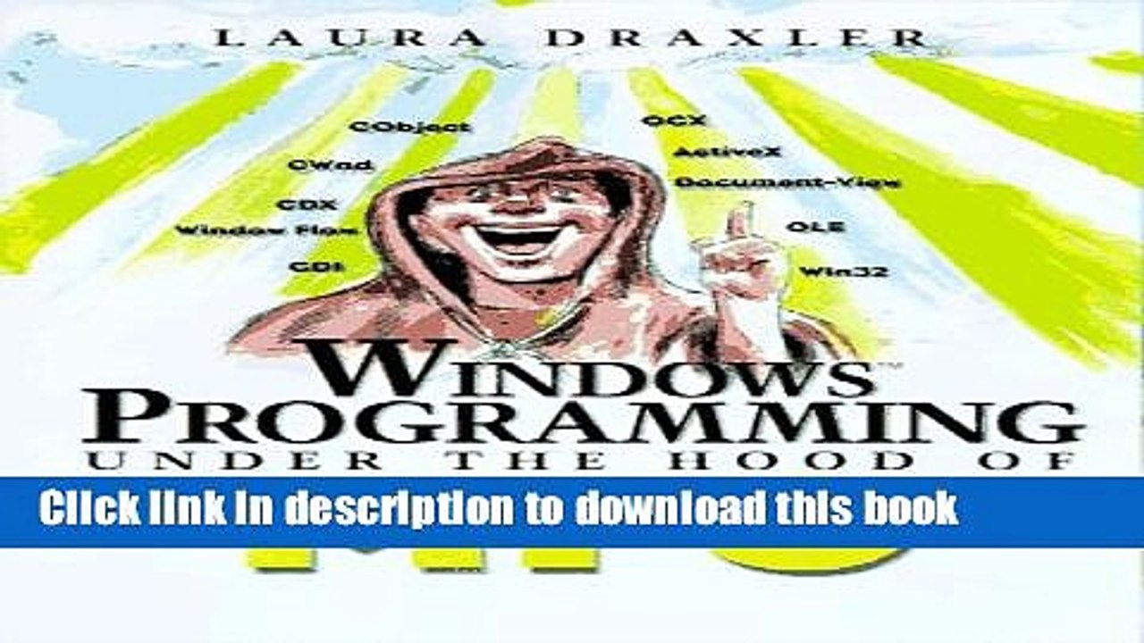 [Read PDF] Windows Programming, Under the Hood of MFC: A Quick Tour of Visual C++ Tools Download