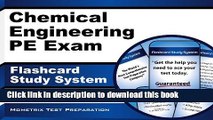 [Popular Books] Chemical Engineering PE Exam Flashcard Study System: Chemical Engineering PE Test
